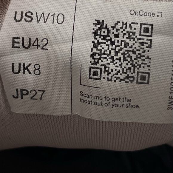 On Cloud Cloudtilt Running Shoes Womens Size 10 Sand Lavender Athletic Slip On - Picture 7 of 11